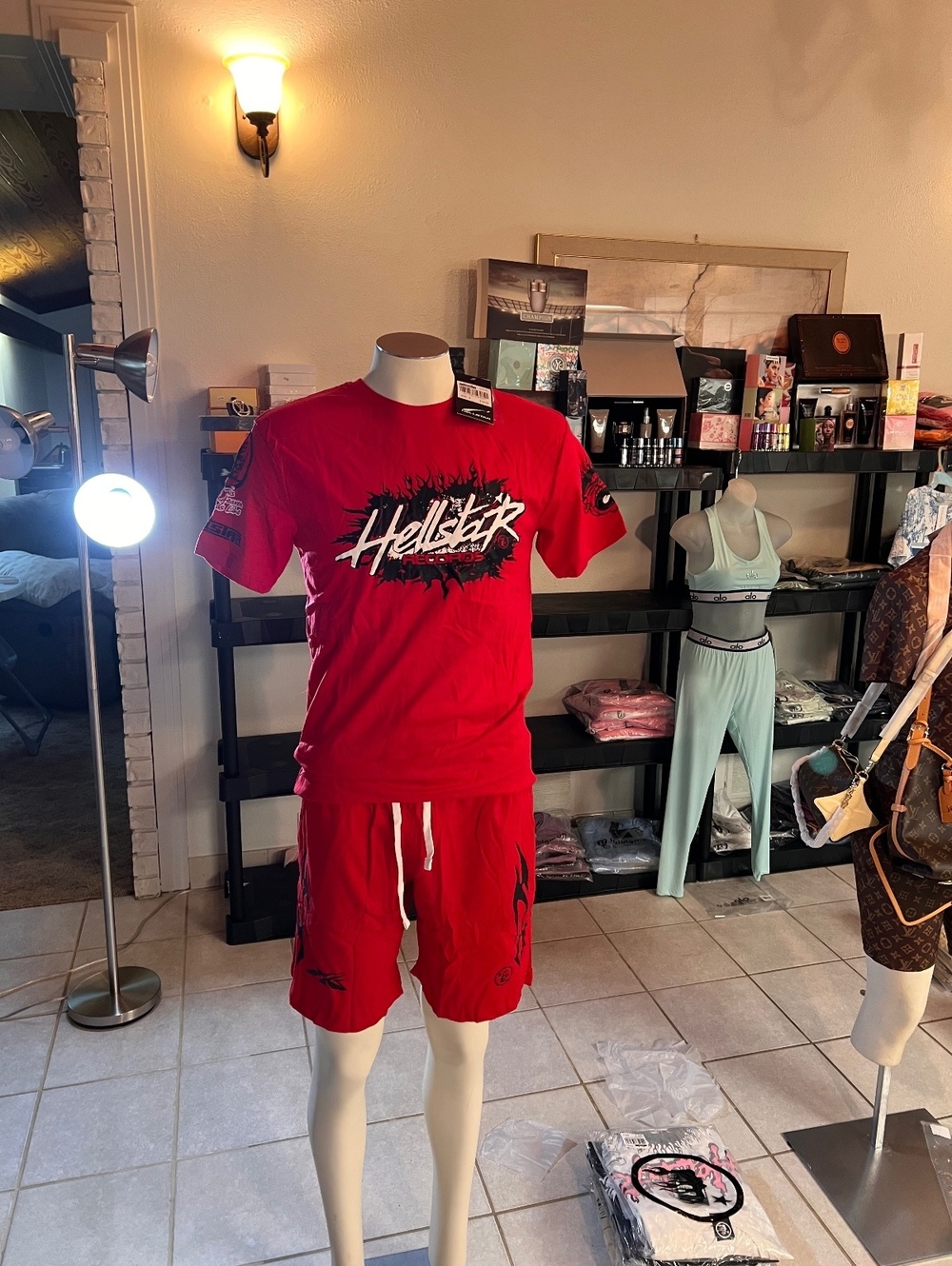 Men’s Hellstar short/shirt sets 2XL